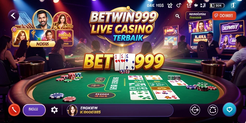 Tampilan gameplay Live Casino yang menarik di BETWIN999.