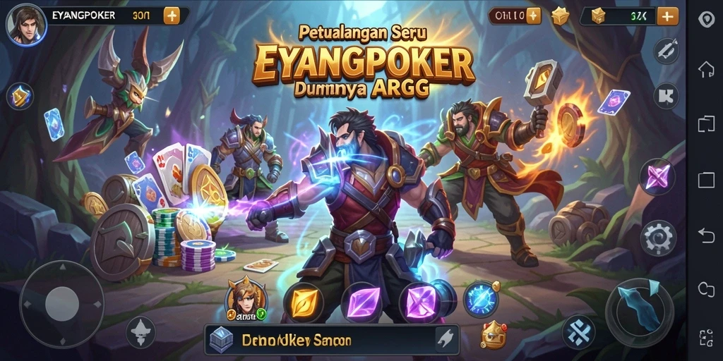 Gameplay seru dan mendebarkan di EYANGPOKER