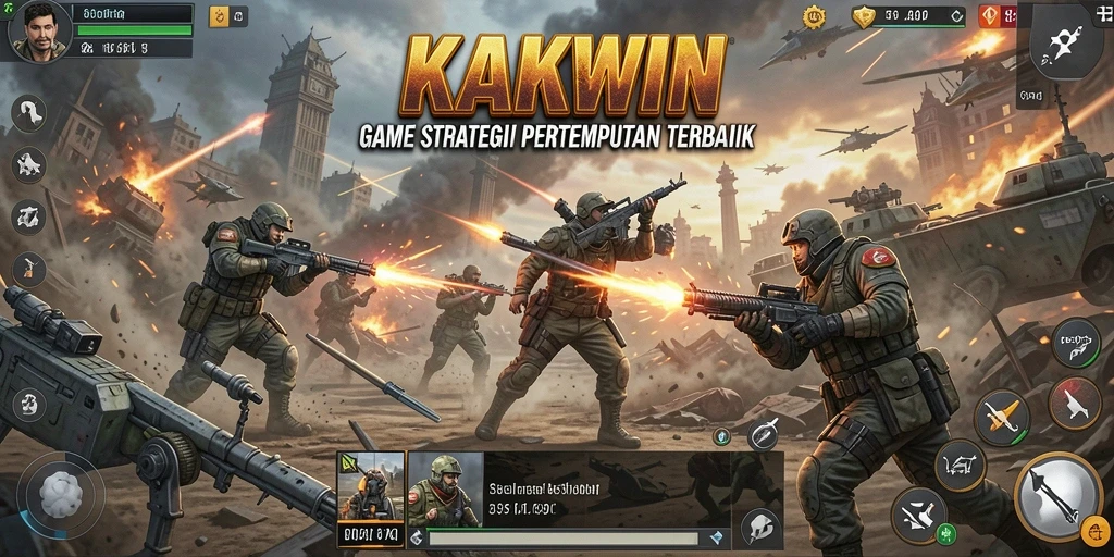 Tampilan menarik dari gameplay KAKWIN yang penuh strategi.