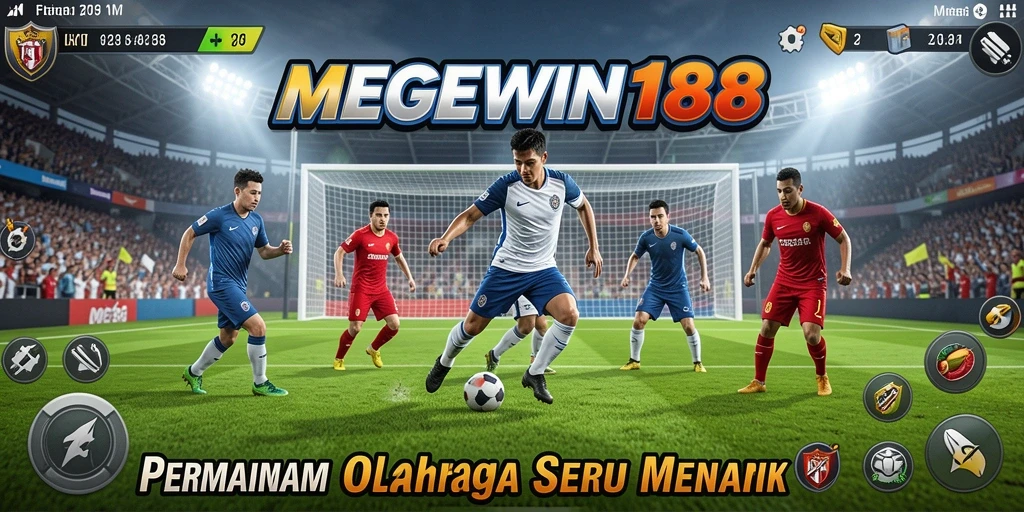 Tampilan menarik gameplay olahraga dalam MEGEWIN188.
