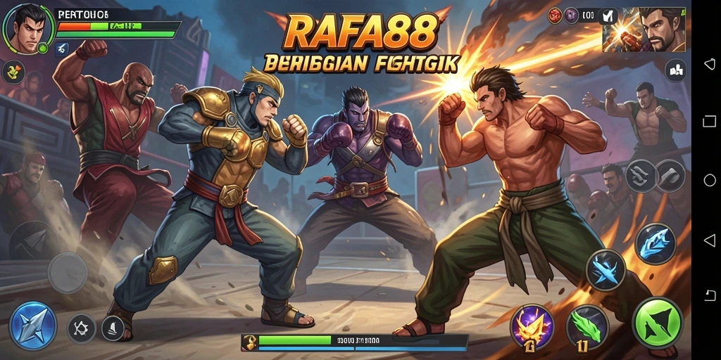 Tampilan mendebarkan dari pertempuran epik dalam RAFA88.